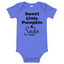 Load image into Gallery viewer, Baby Body Suit Pumpkin and Sada Roti
