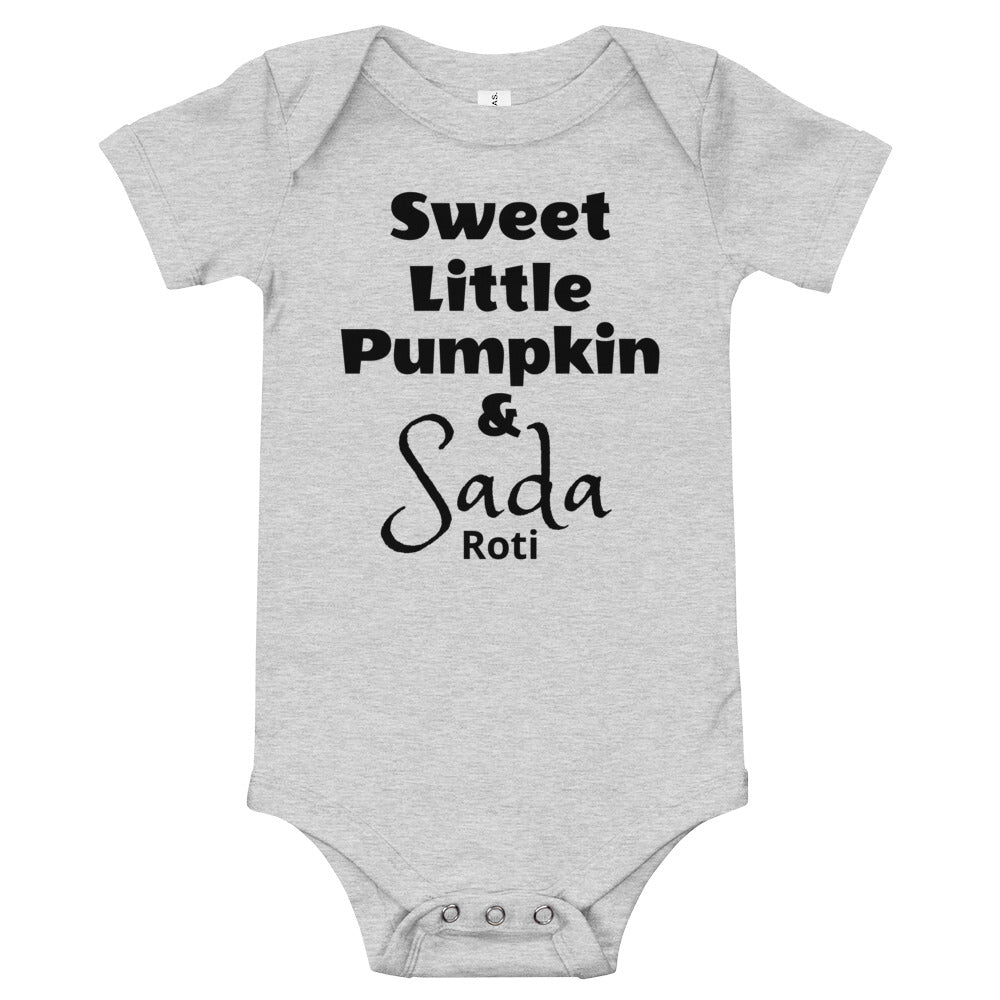 Baby Body Suit Pumpkin and Sada Roti