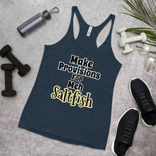 Load image into Gallery viewer, Women&#39;s Racerback Tank Provisions and saltfish
