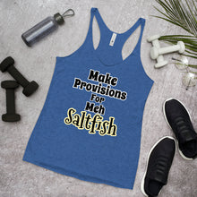 Load image into Gallery viewer, Women&#39;s Racerback Tank Provisions and saltfish
