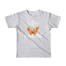 Load image into Gallery viewer, Short sleeve kids t-shirt curry crab and dumpling
